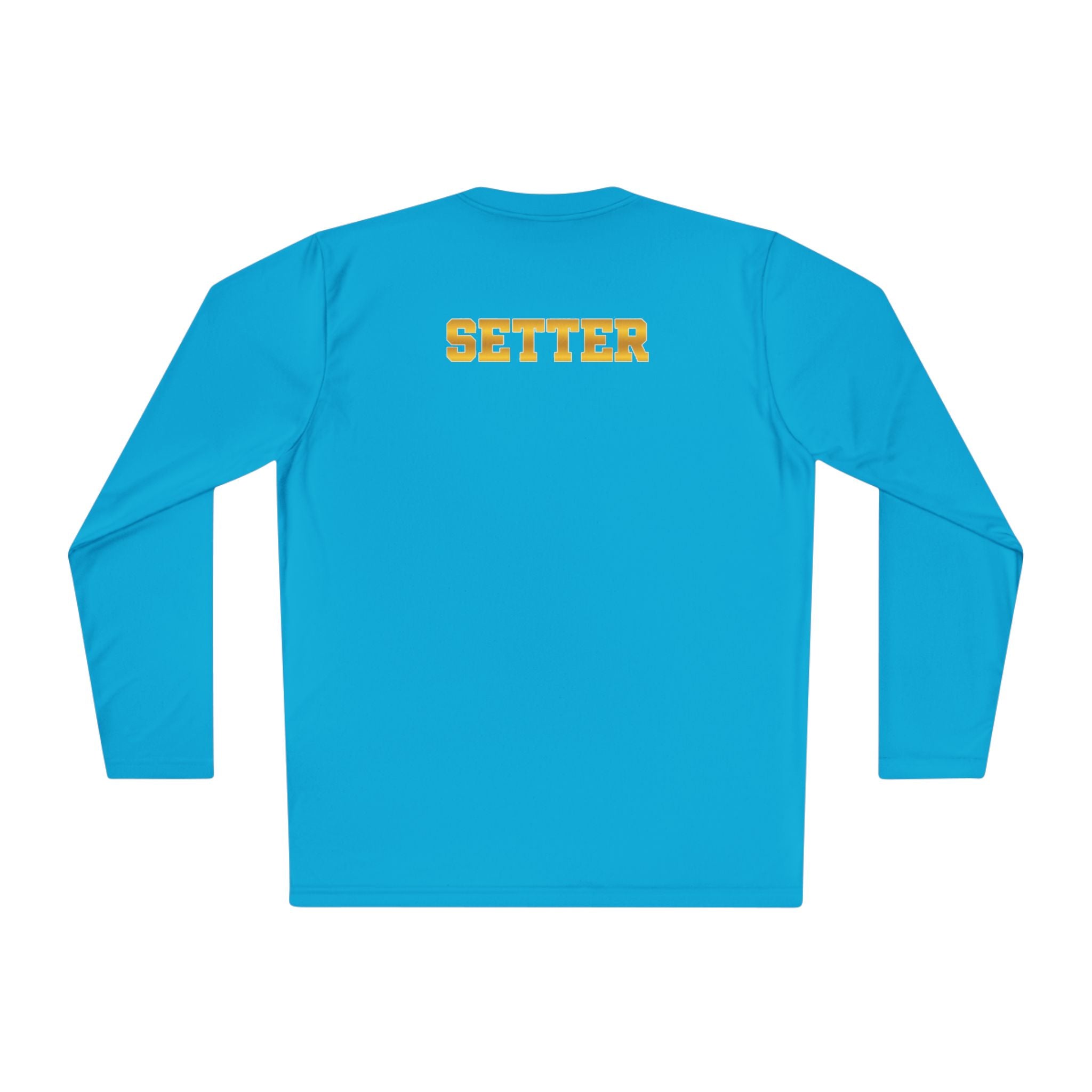 "Therapist With Hands" Volleyball Long Sleeve Tee — 'Setter' Athletic Long Sleeve