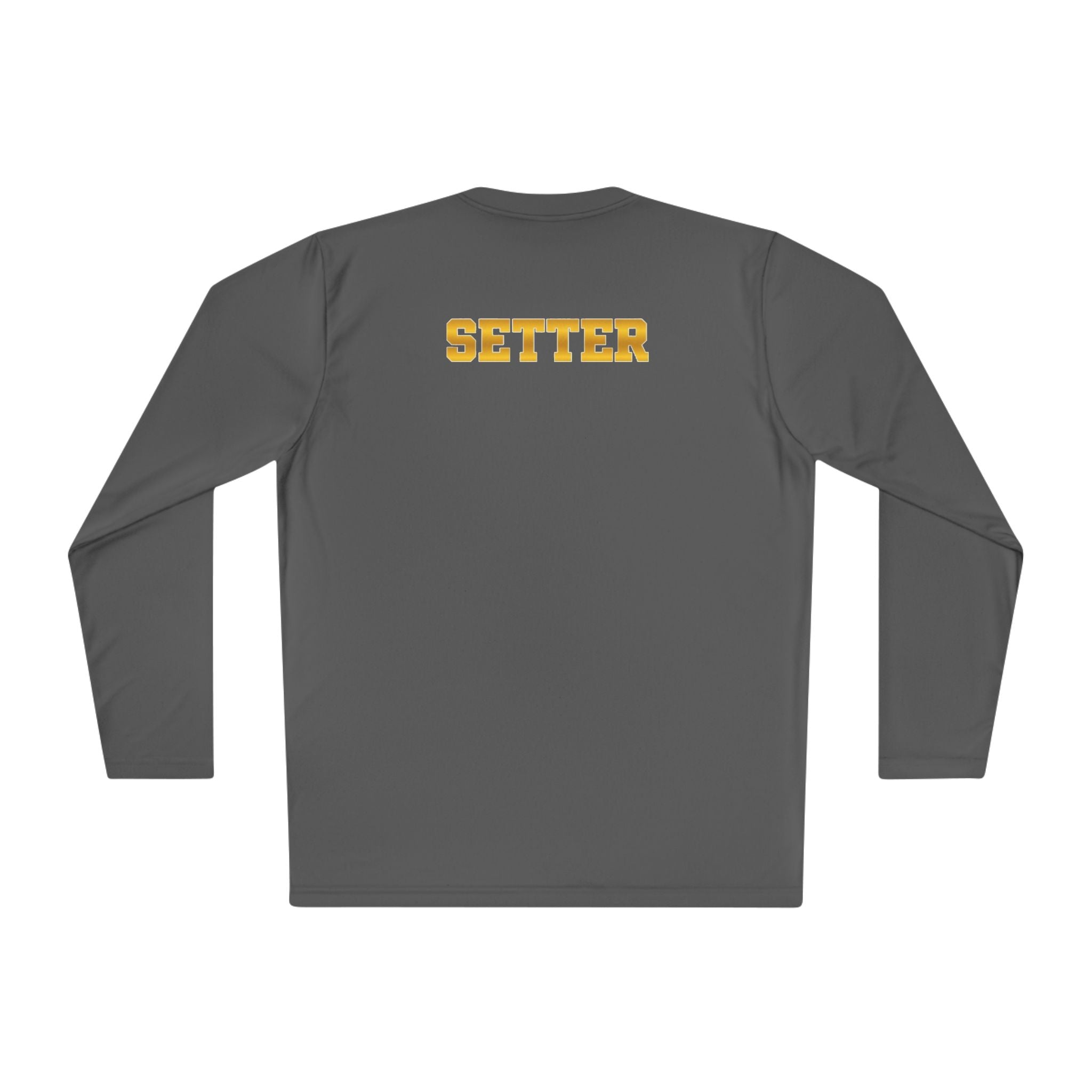 "Therapist With Hands" Volleyball Long Sleeve Tee — 'Setter' Athletic Long Sleeve