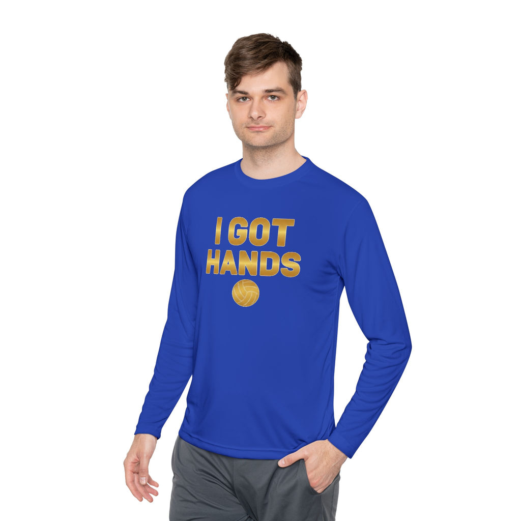 I Got Hands Volleyball Long Sleeve Tee — "Setter" Team Shirt