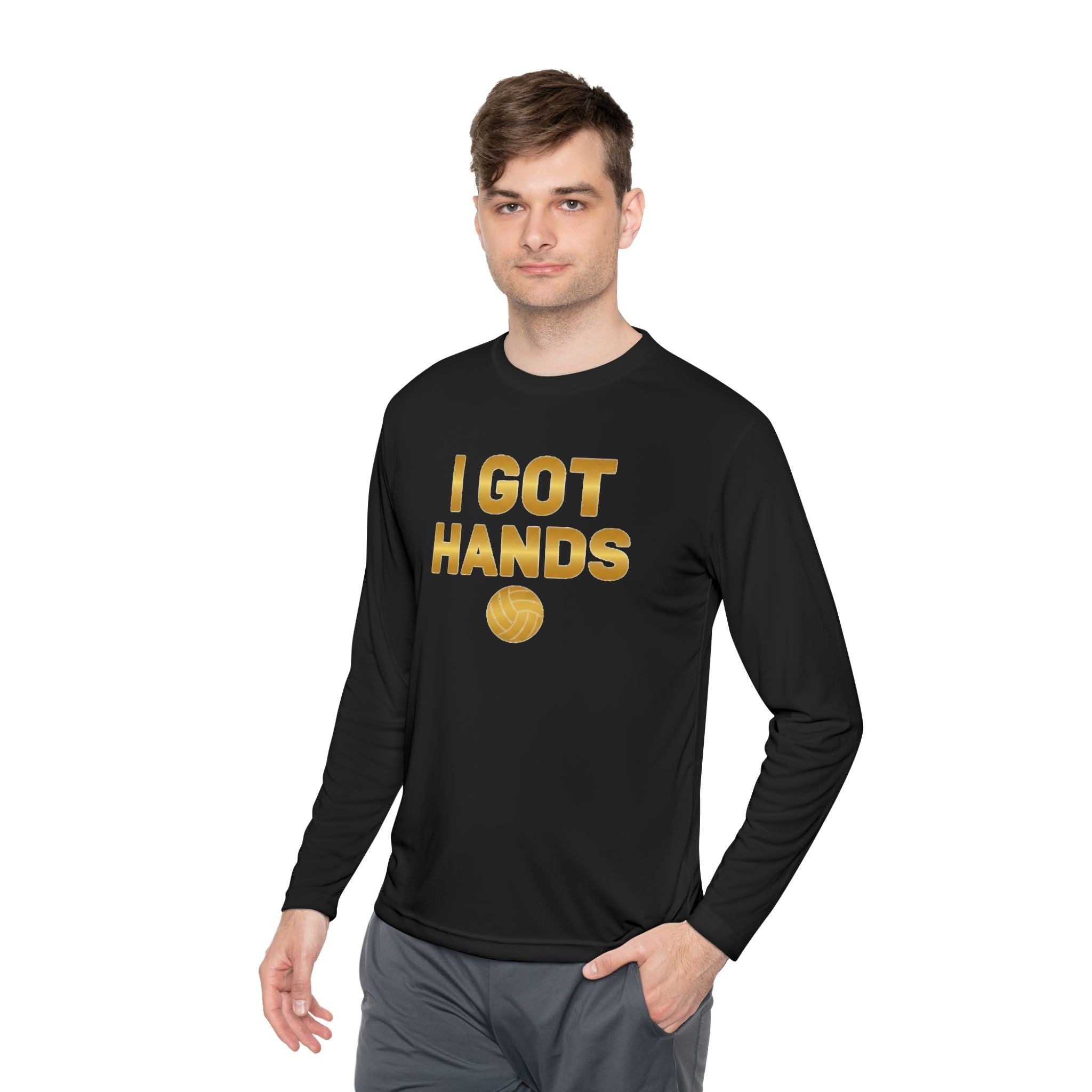 I Got Hands Volleyball Long Sleeve Tee — "Setter" Team Shirt