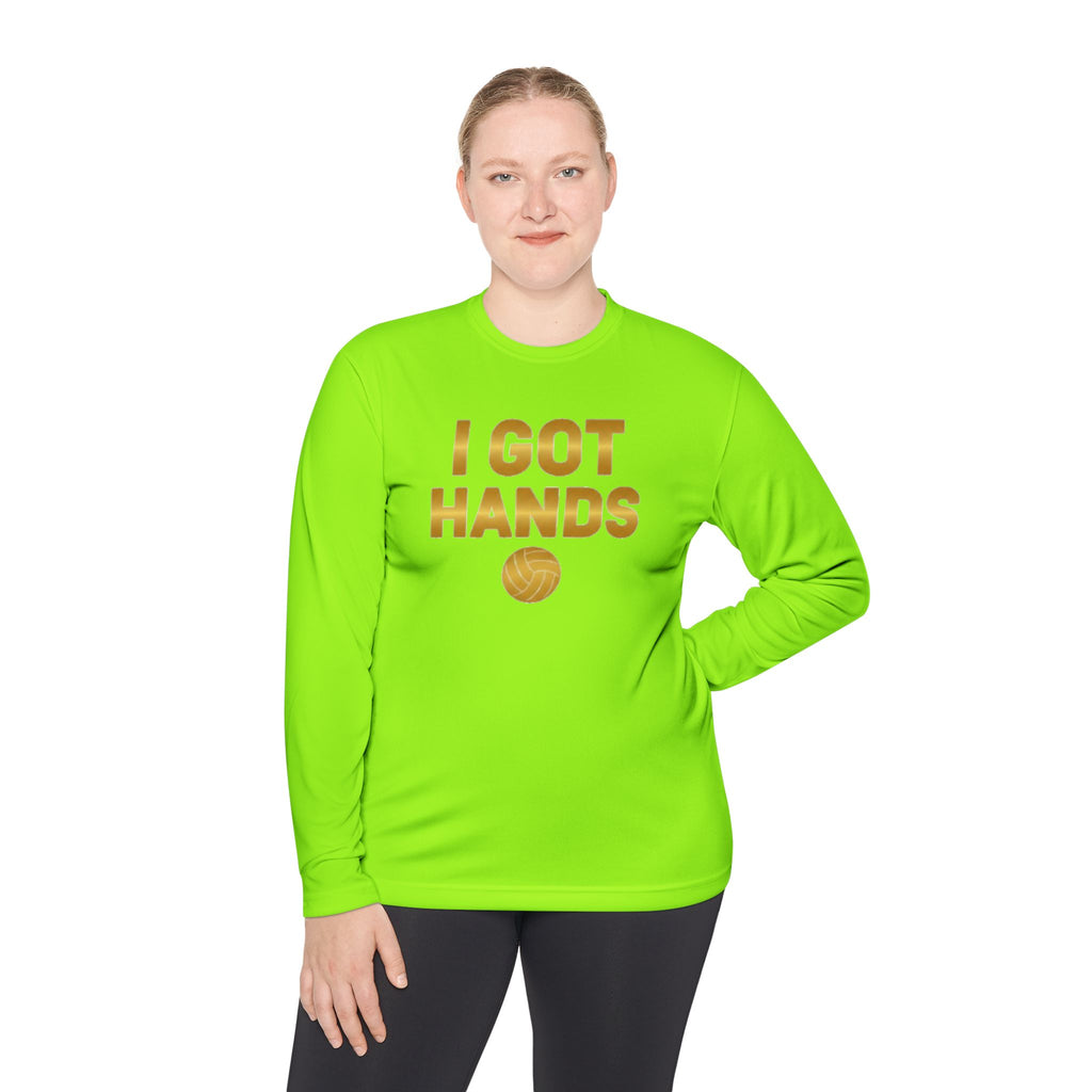 I Got Hands Volleyball Long Sleeve Tee — "Setter" Team Shirt