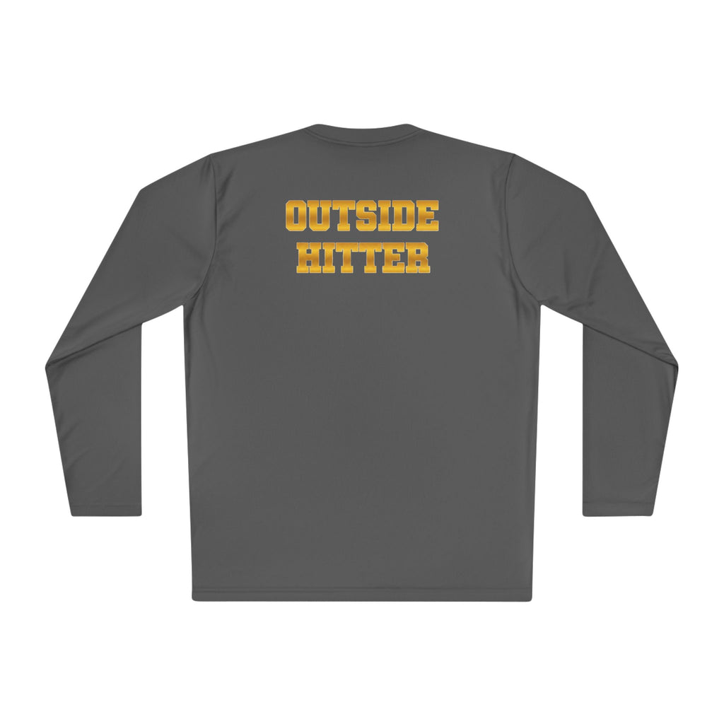 Outside Hitter Volleyball Long Sleeve Warm Up — "Outside by Position. Unstoppable by Nature"
