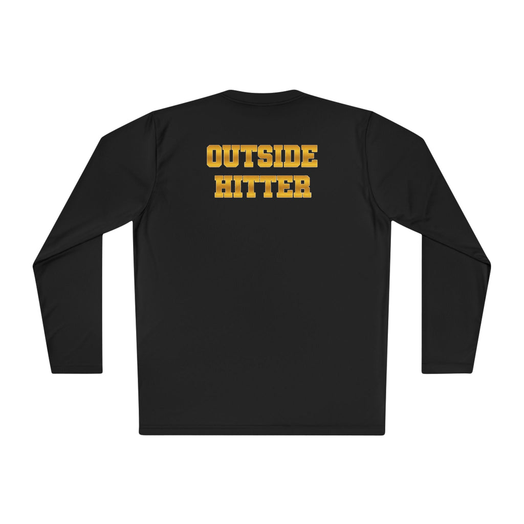 Outside Hitter Volleyball Long Sleeve Warm Up — "Outside by Position. Unstoppable by Nature"