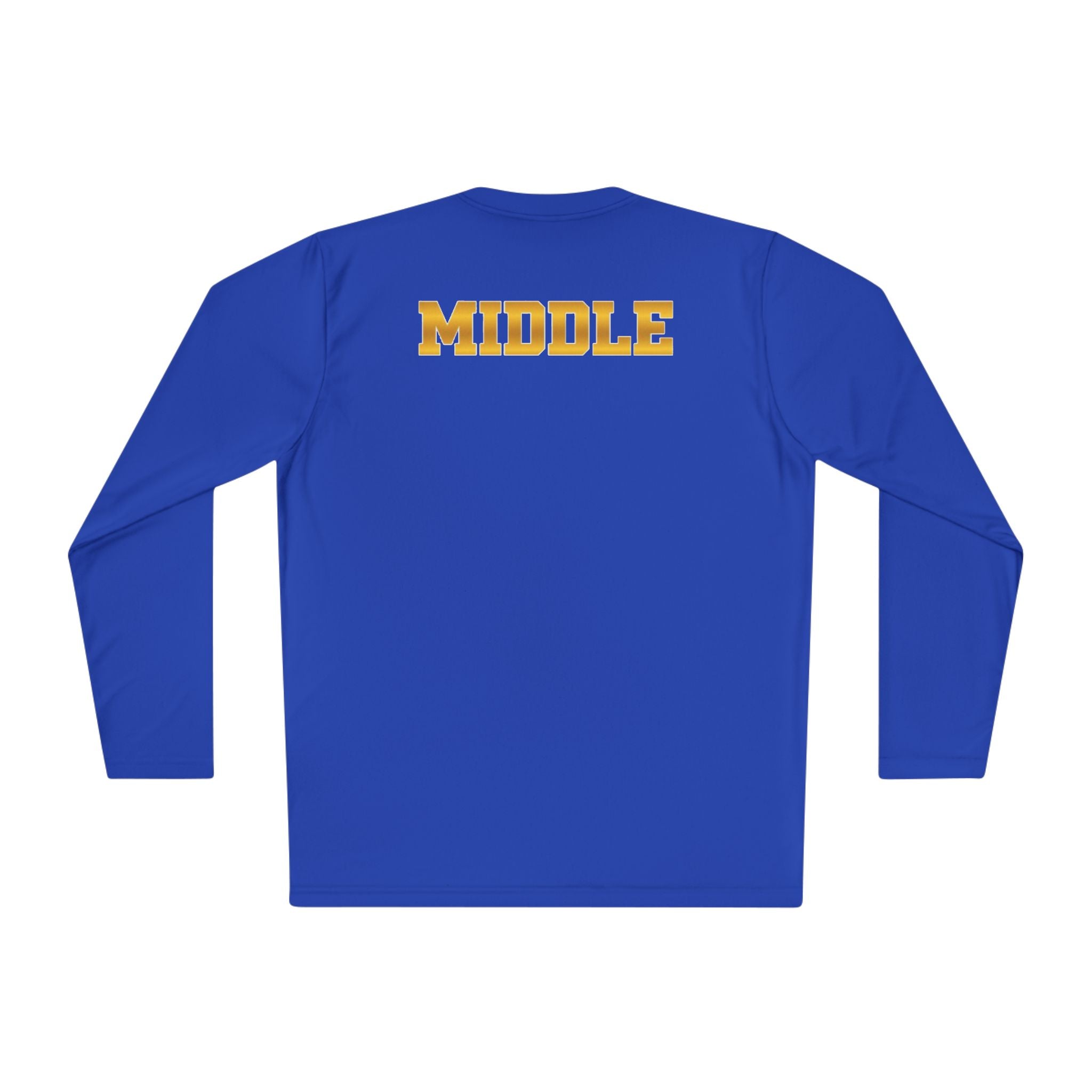 "Jump. Guess. Decoy. Repeat." —  Volleyball Middle Hitter Warm up Long Sleeve