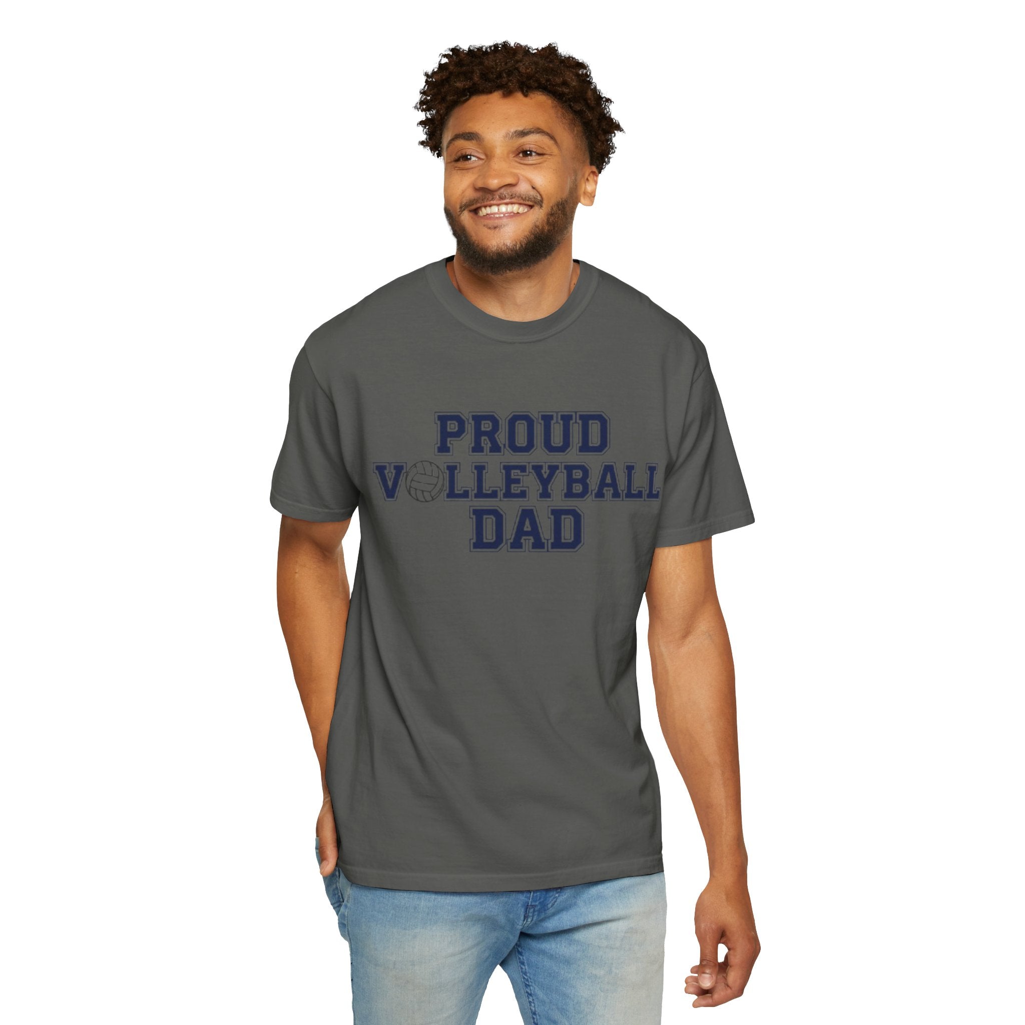 Proud Volleyball Dad T-Shirt