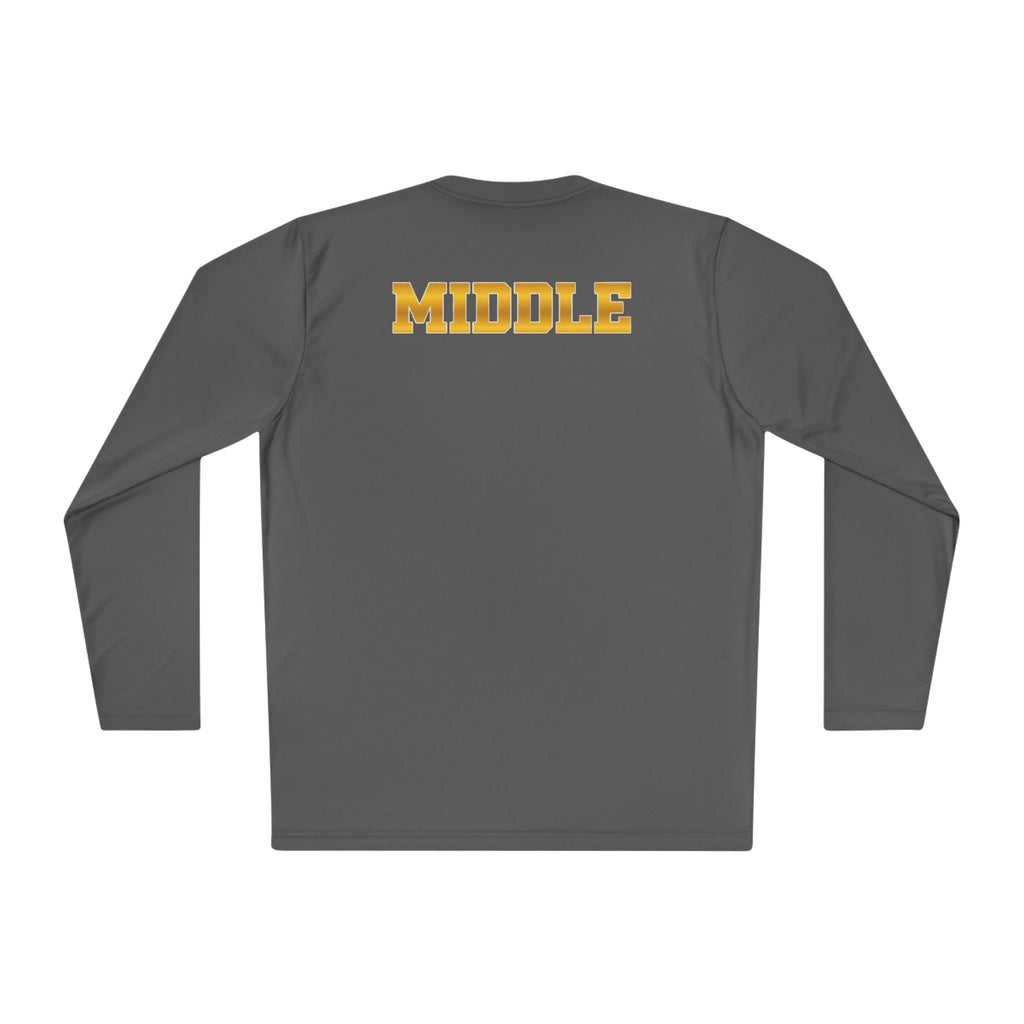 "Jump. Guess. Decoy. Repeat." —  Volleyball Middle Hitter Warm up Long Sleeve