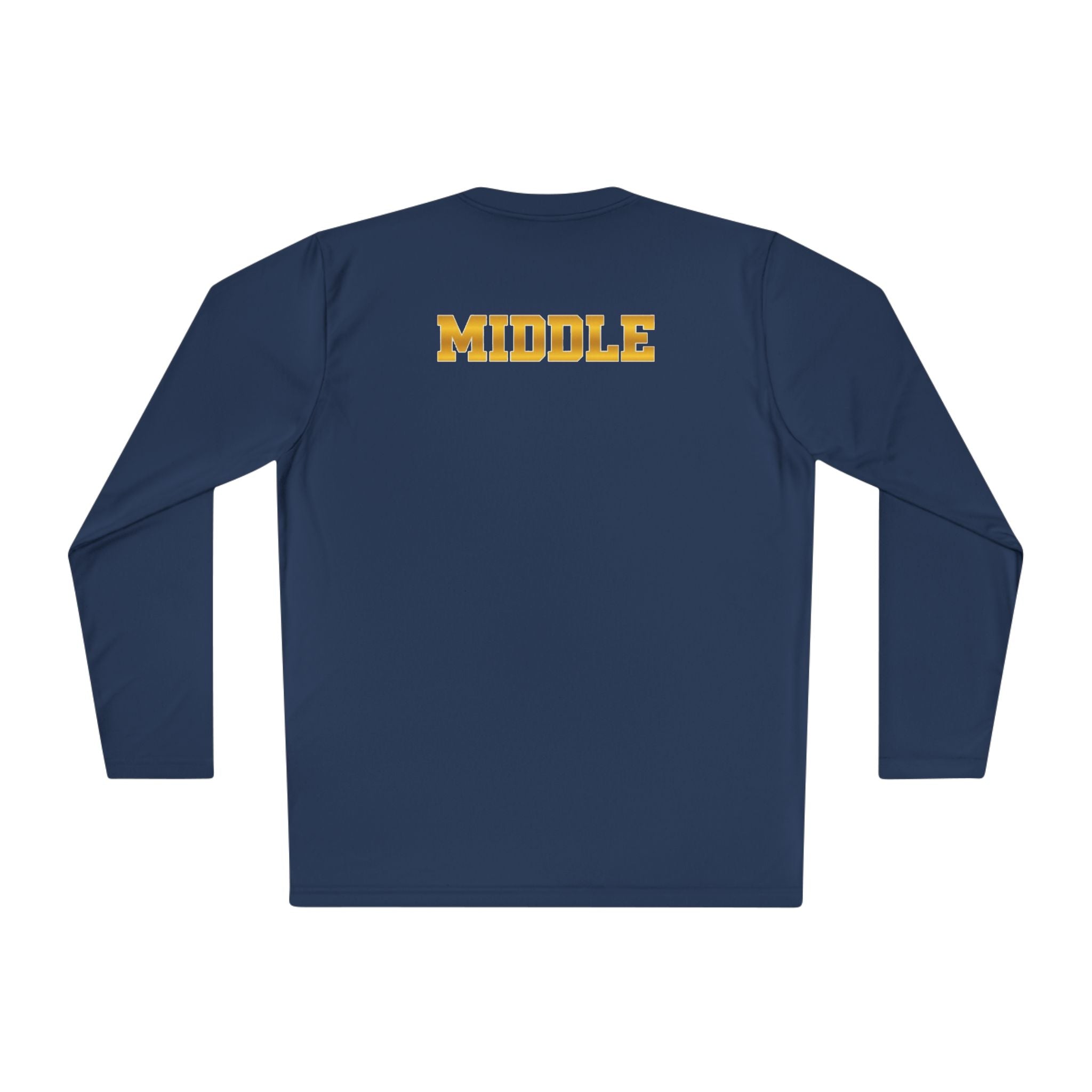 'I See Ball I Hit Ball' Long Sleeve Tee — Middle Hitter Shirt