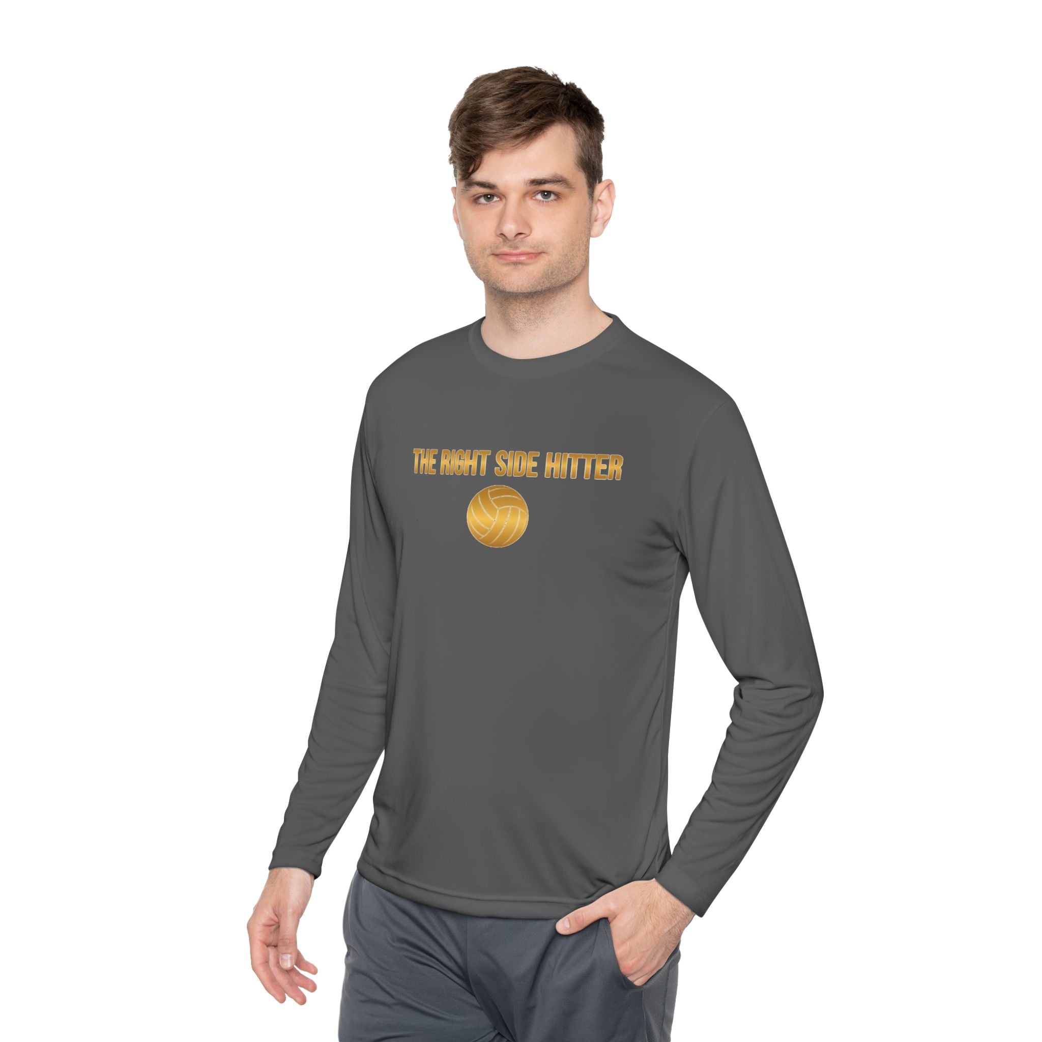Right Side Hitter Long Sleeve Tee