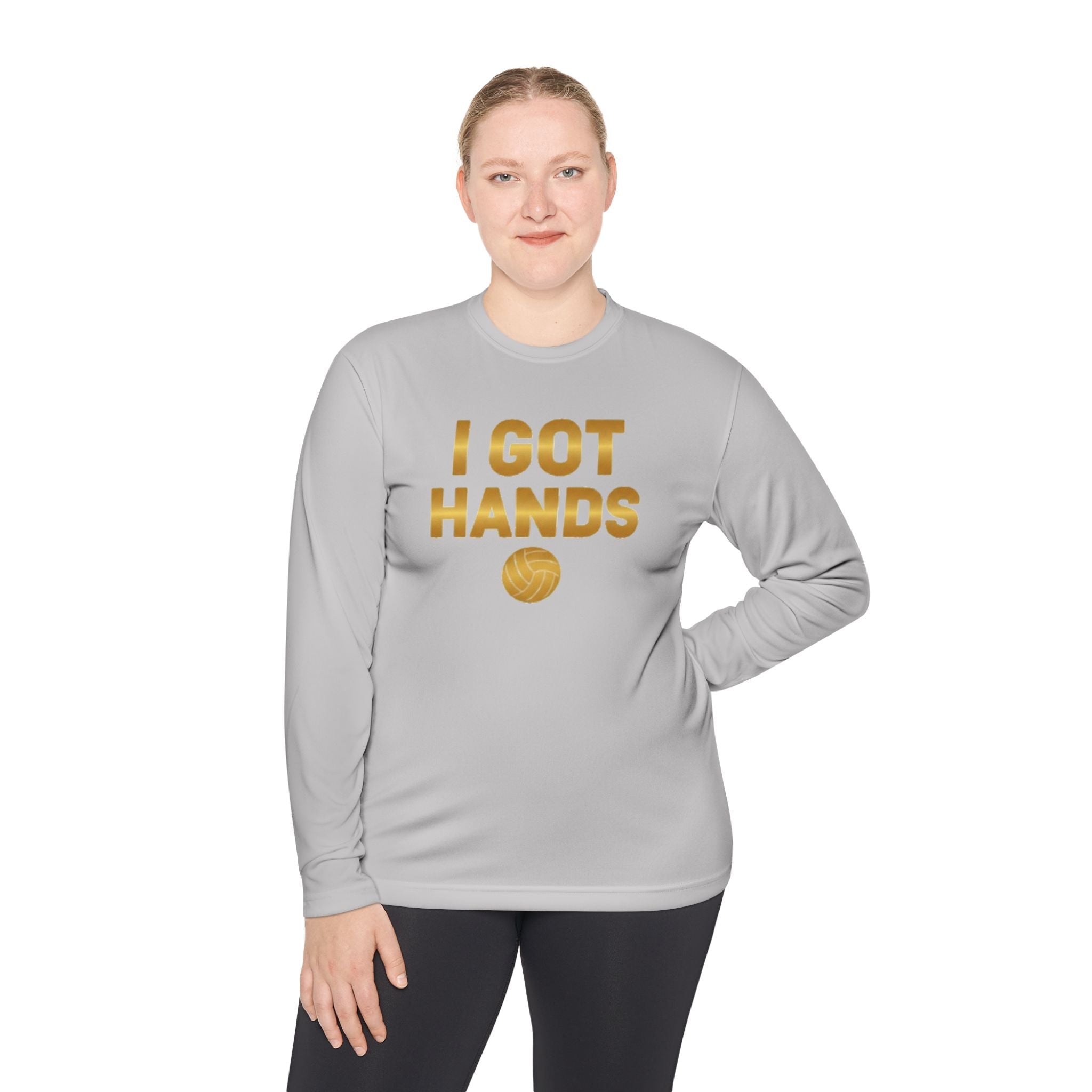 I Got Hands Volleyball Long Sleeve Tee — "Setter" Team Shirt