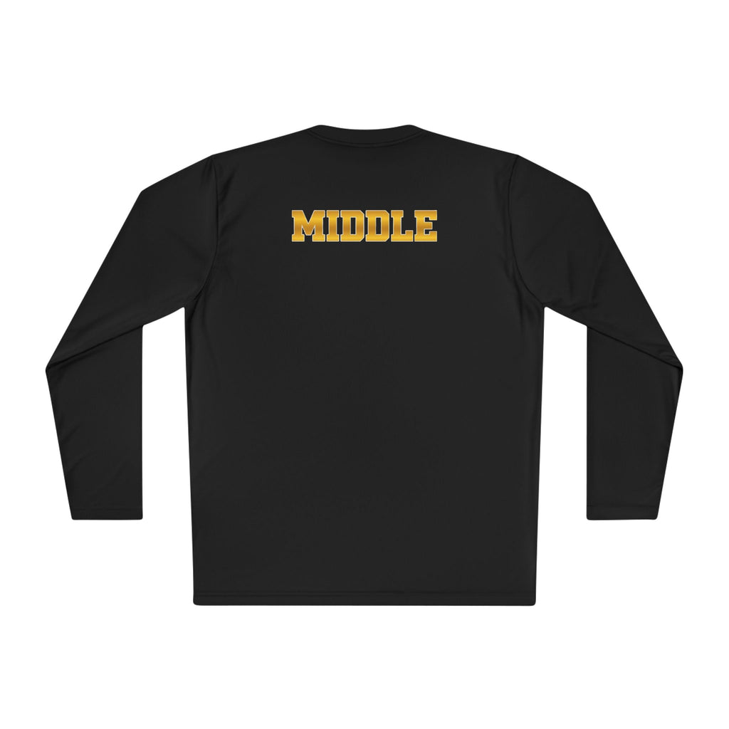 'I See Ball I Hit Ball' Long Sleeve Tee — Middle Hitter Shirt