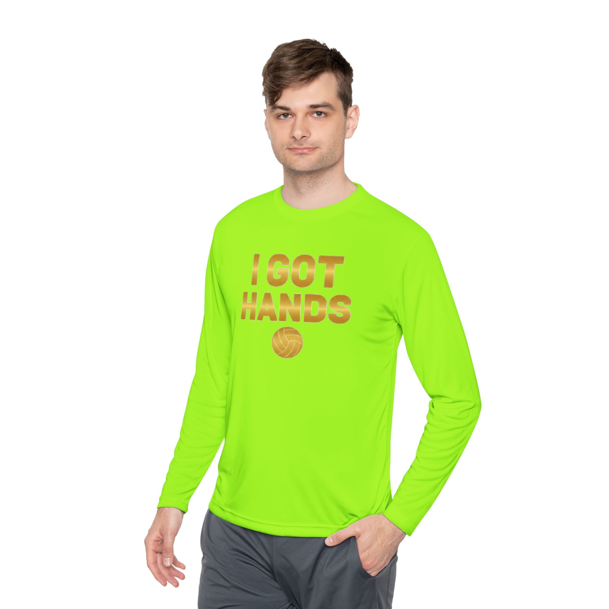 I Got Hands Volleyball Long Sleeve Tee — "Setter" Team Shirt