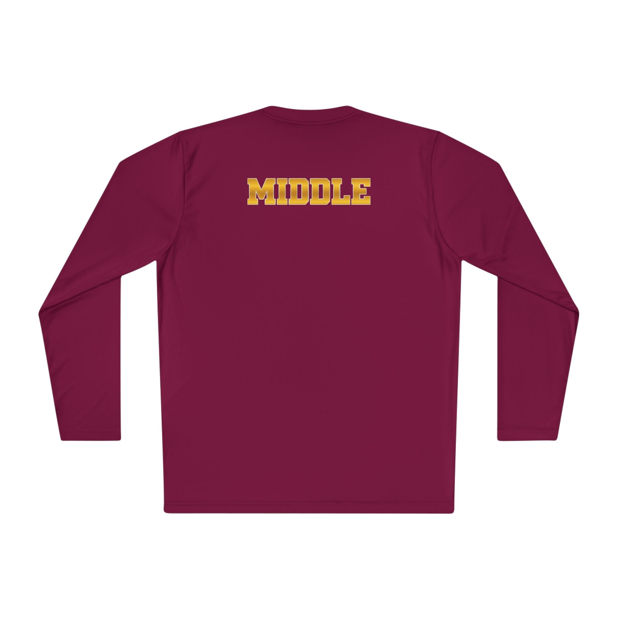 'I See Ball I Hit Ball' Long Sleeve Tee — Middle Hitter Shirt