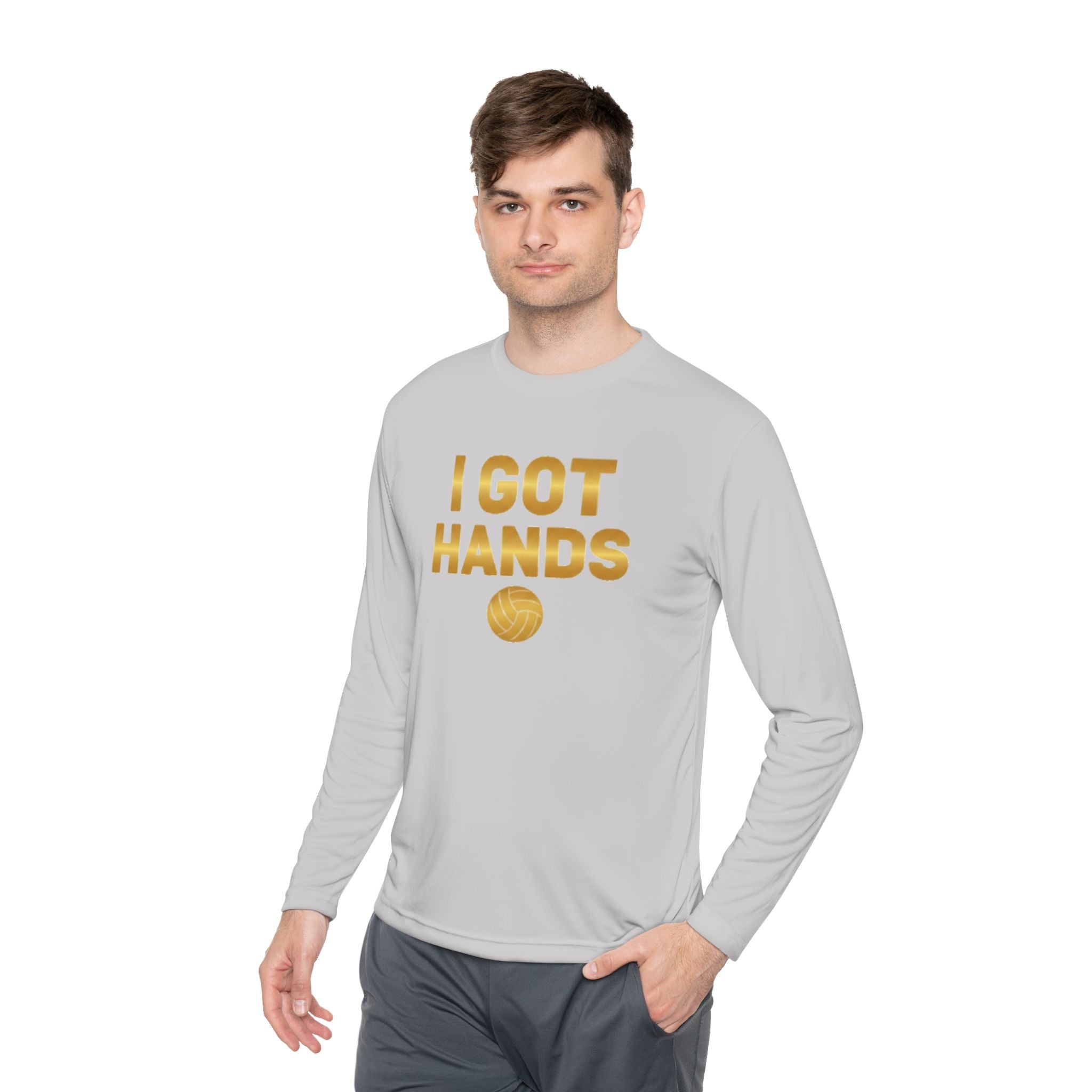 I Got Hands Volleyball Long Sleeve Tee — "Setter" Team Shirt