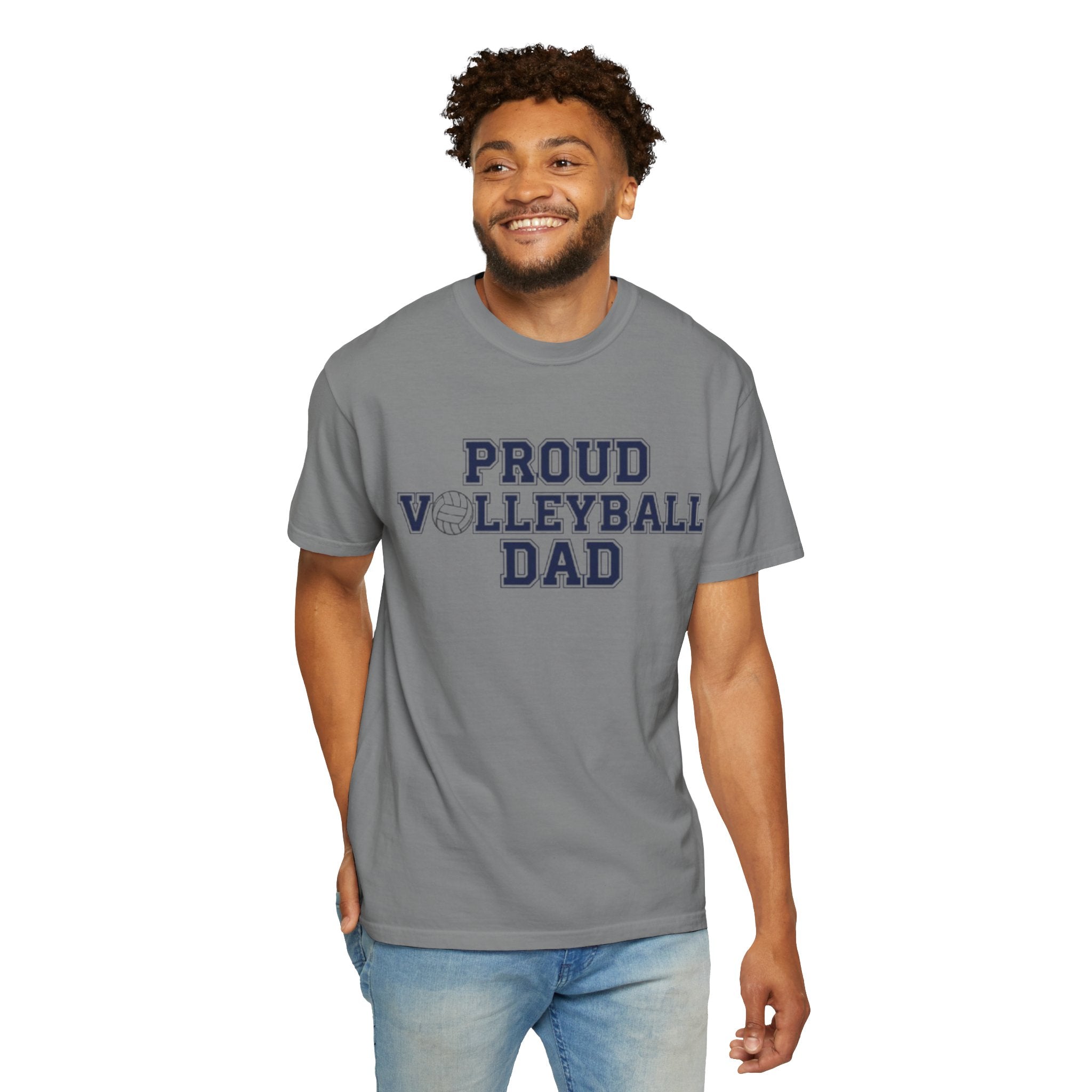Proud Volleyball Dad T-Shirt