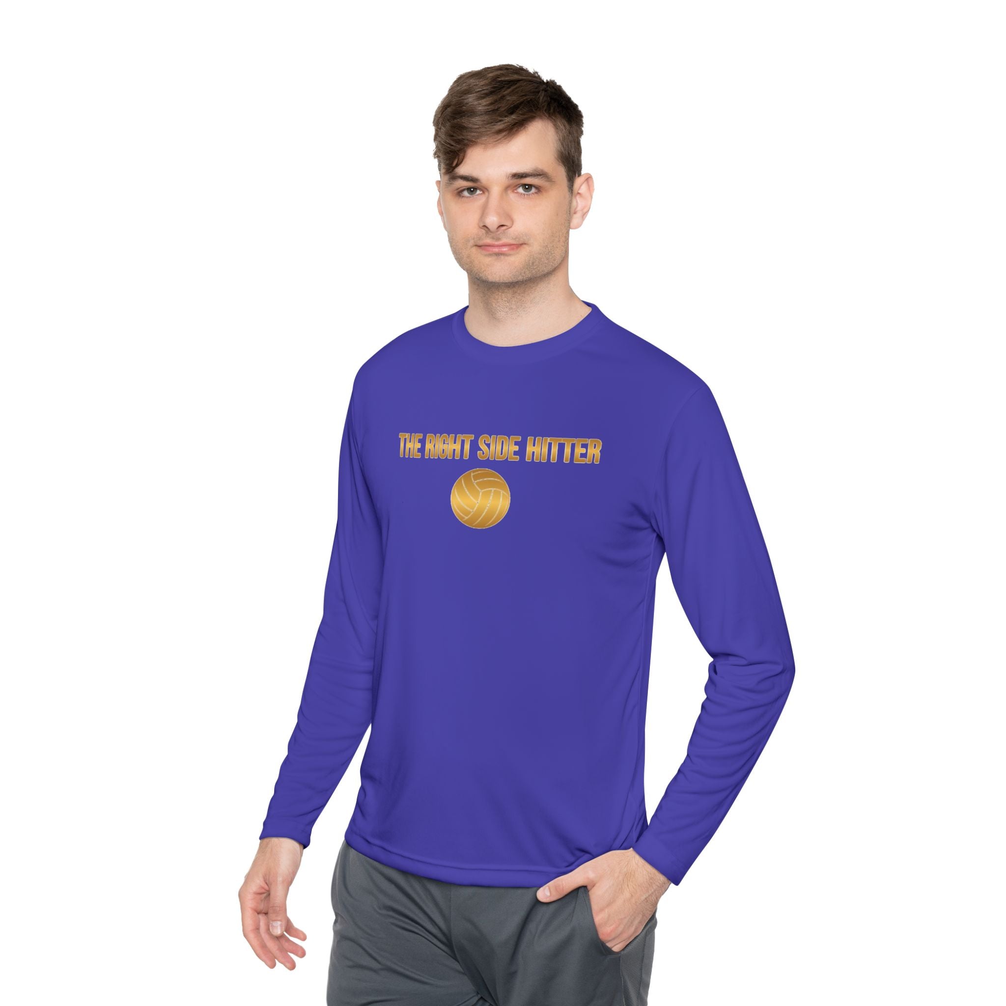 Right Side Hitter Long Sleeve Tee